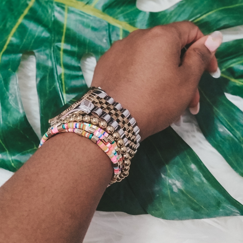 My Tribe's Vibe Bracelet Set Pink